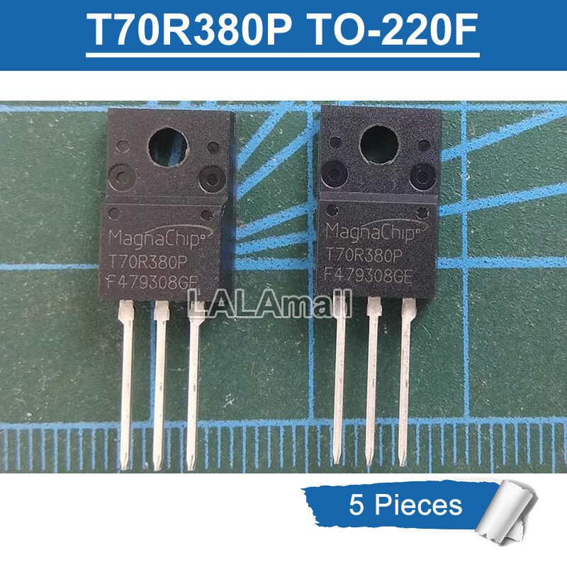 5pcs T70R380P TO-220F MMFT70R380P TO220F 11A/750V N-Channel MOSFET ทรานซิสเตอร์ใหม่เดิม