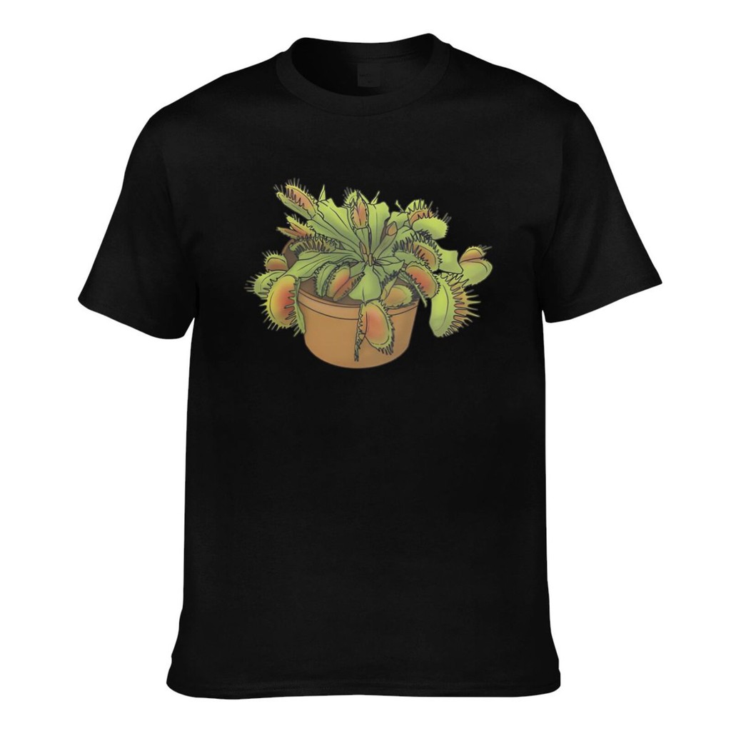เสื้อยืดแฟชั่น Venus Flytrap สำหรับบุรุษ