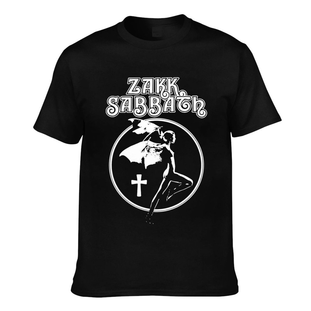 เสื้อยืดแขนสั้นผ้าฝ้าย แบบใหม่จาก Zakk Wylde (Zak Sabbath)