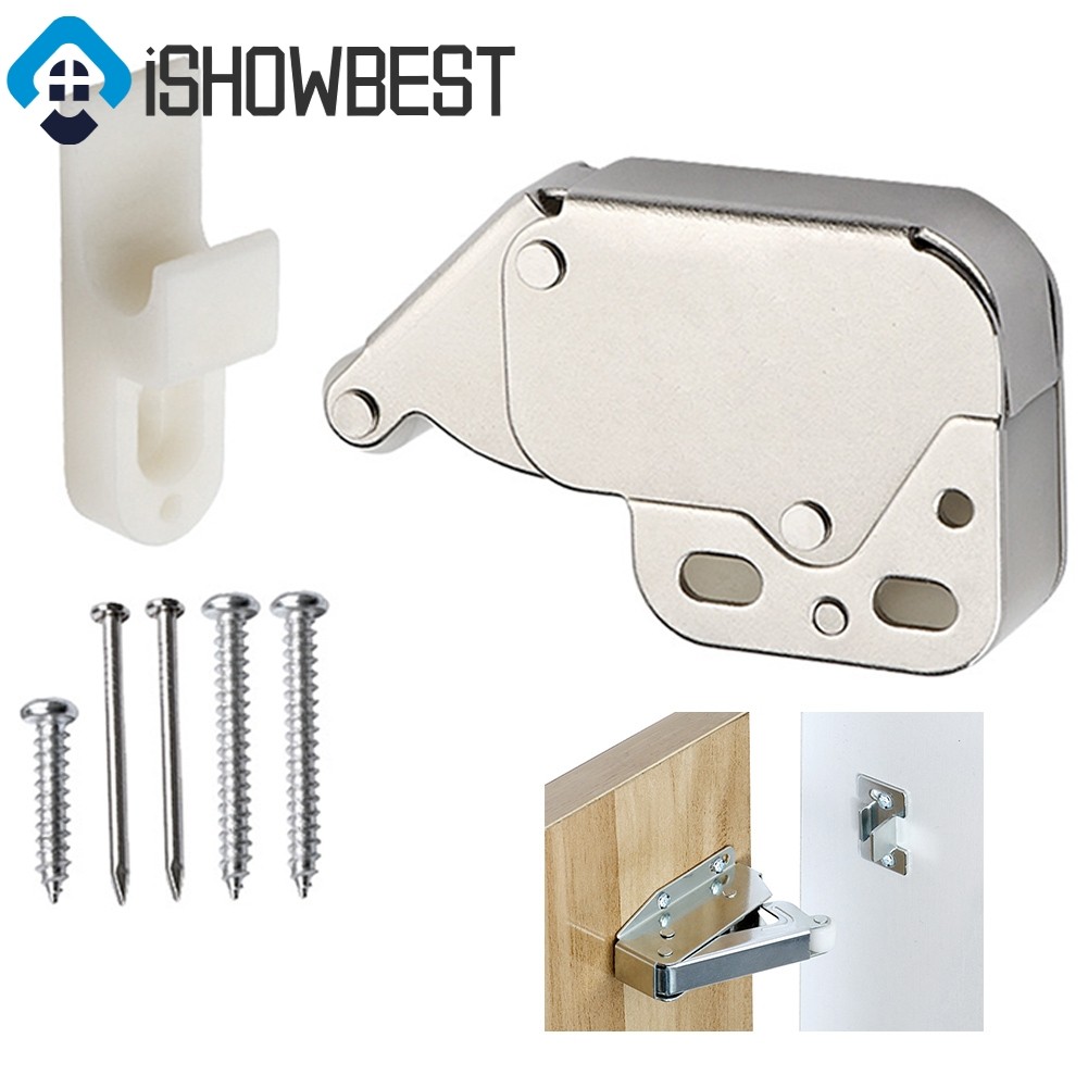 Mini Touch Latch สปริงอัตโนมัติ Push Catch Bounce Lock สําหรับตู้