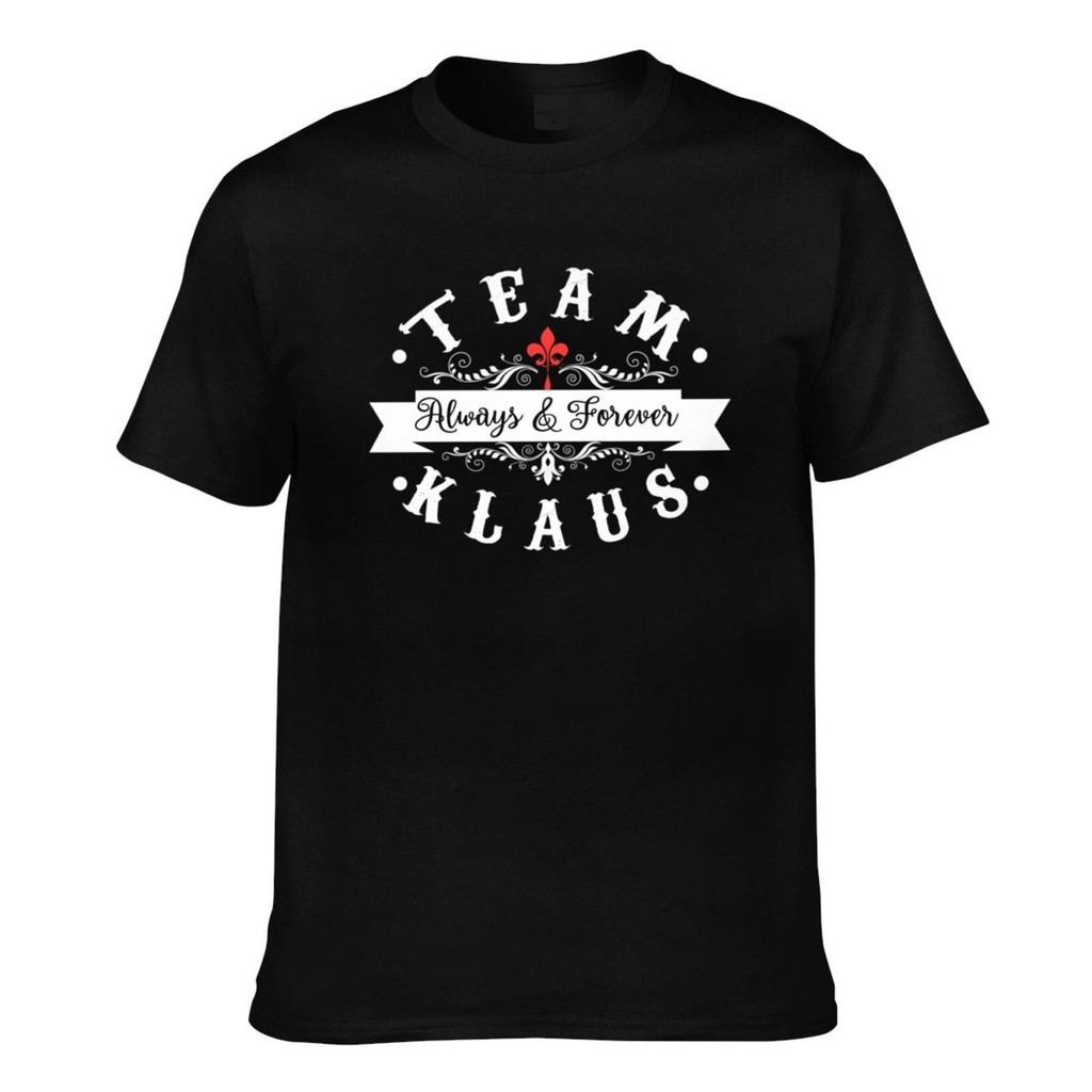 Good พิมพ์ทีม Klaus Thes Klaus Mikaelson Joseph Morgan (2) เสื้อยืดแฟชั่น Mens
