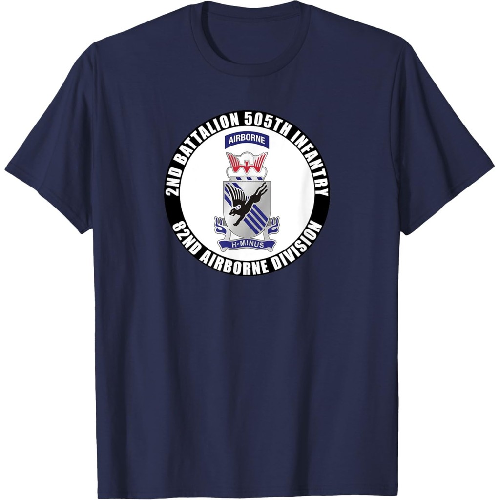 2Nd Battalion 504Th Infantry 82Nd Airborne Division เสื้อยืด Mans