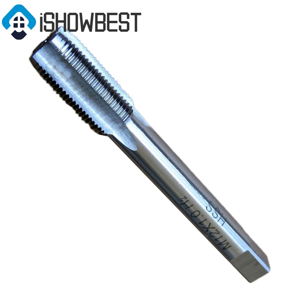 M12 x 1.0 HSS เมตริกขวามือกระทู้แตะ 12 มม. อุปกรณ์งานโลหะเครื่องมือ