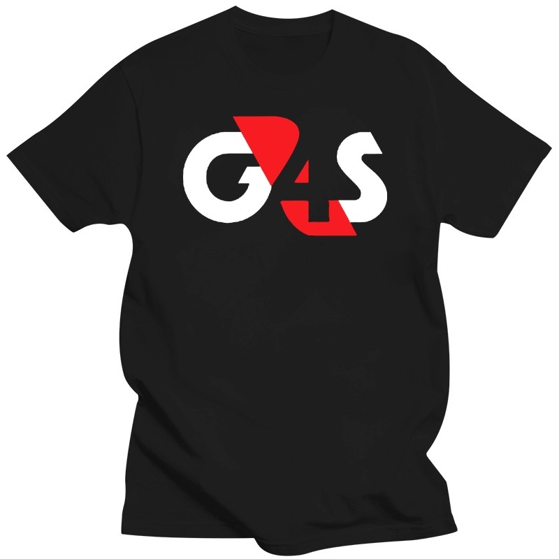 G4S Security Mercenary Soldier Of Fortune Army Mens Black Tshirt ขนาด S3Xl