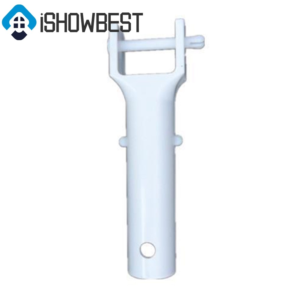 เปลี่ยนหัวดูดฝุ่นสปาสระว่ายน้ําพร้อม V-Clip & Pin สีขาว