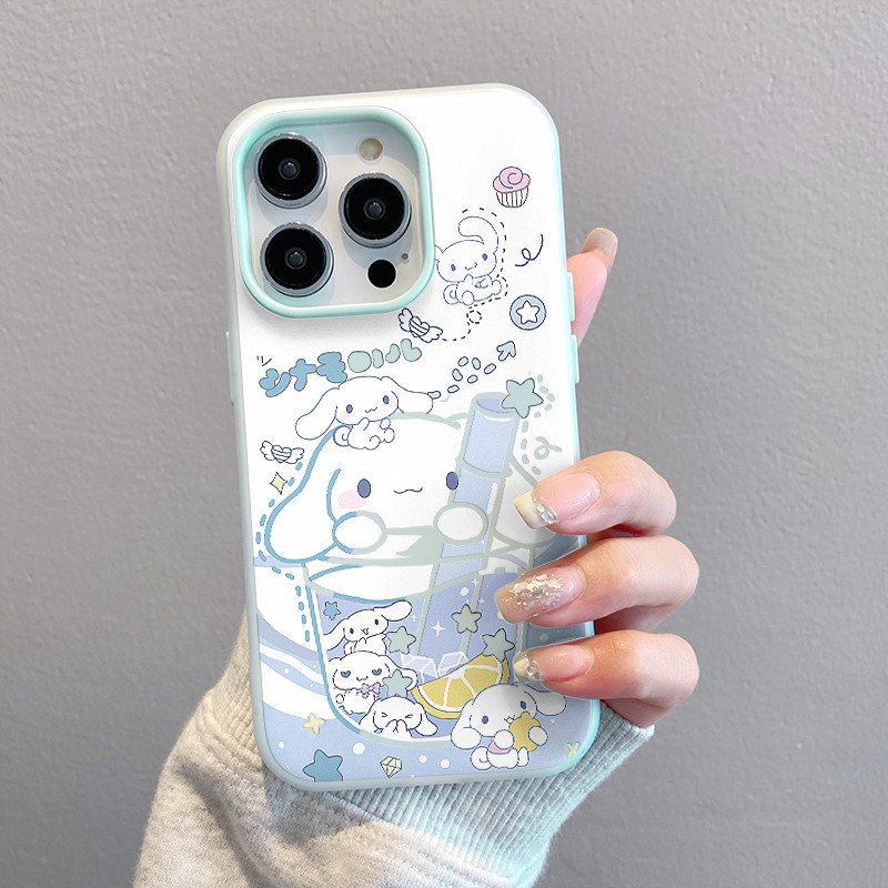 เคสซินนามอนโรล Hellokitty สำหรับ iPhone 16 15 14 13 12 11 Pro Plus Max TPU กันกระแทก ป้องกันกล้อง กันกระแทก ปกกล้อง GDK ราคา ถูกที่สุด ดีลบีเคเค แกลเลอรีภาพที่ 3