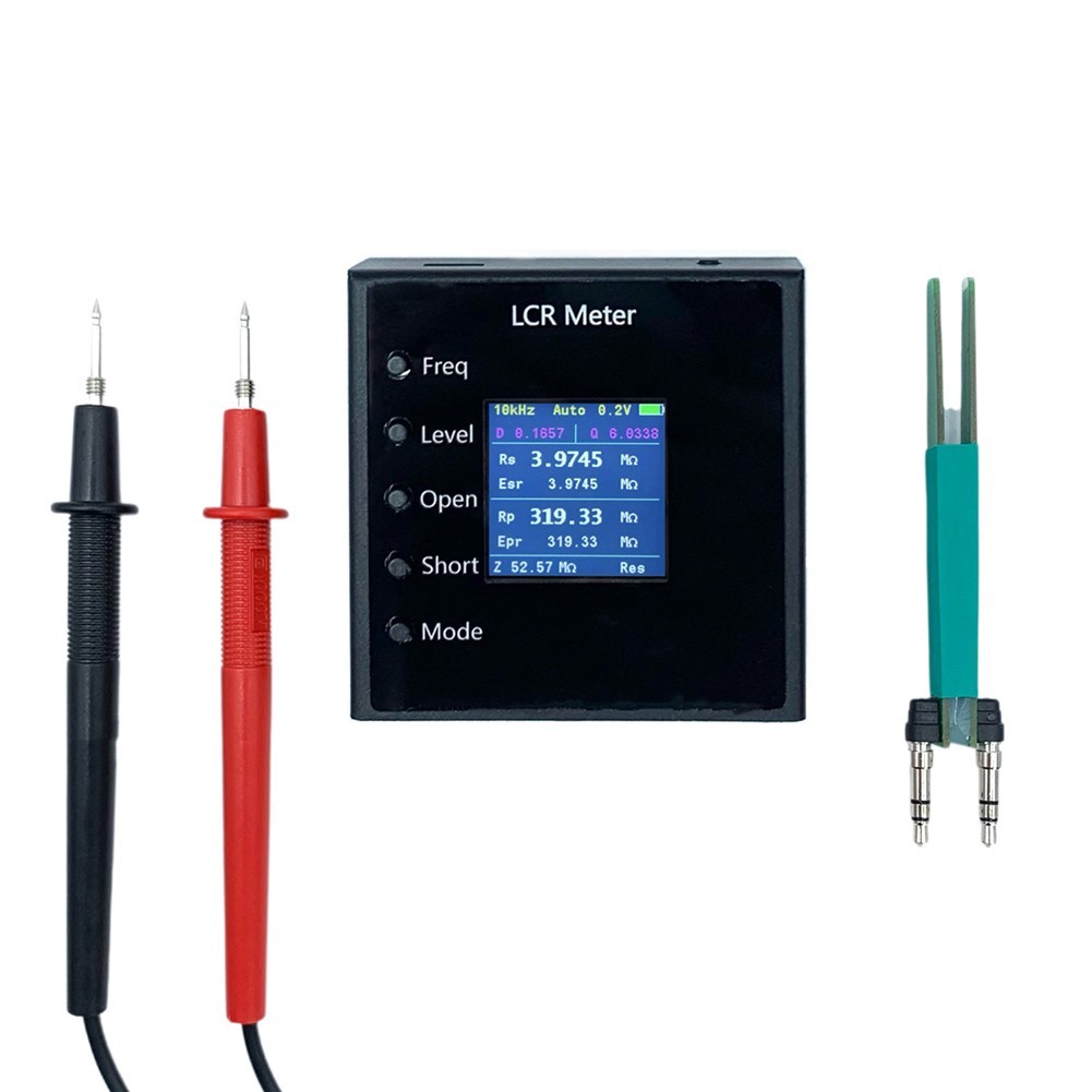 LCR-P1 Mini สําหรับแหนบดิจิตอลอัจฉริยะ LCR ESR Tester การระบุอัตโนมัติ