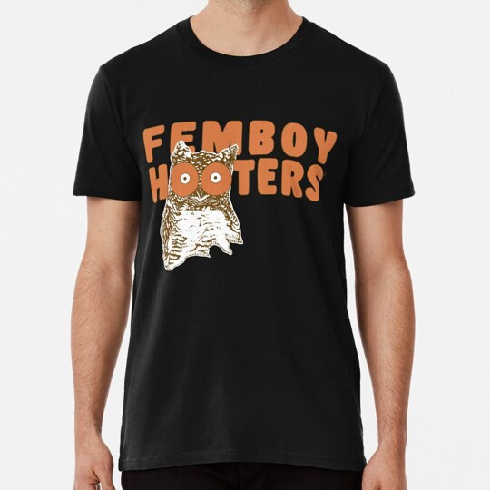 Femboy Hooters Old Logo เสื้อผ้าผู้ชายขายดีใหม่ที่โดดเด่นเสื้อยืด O-neck