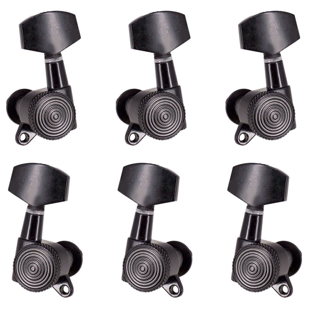 ⭐ ขายดี ⭐ Guitar String Peg Locking Tuner ปรับปรุงกีตาร์ Tuning Peg หัวเครื่อง 6L6R