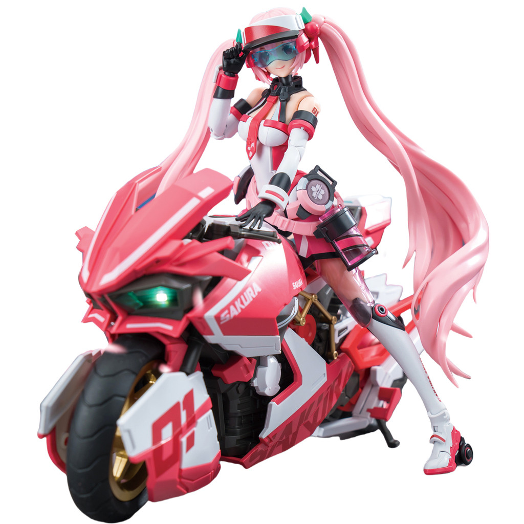 HiPlay SOSKILL Sakura Hatsune Miku Pink Sonic Boom Assembly Model Kits