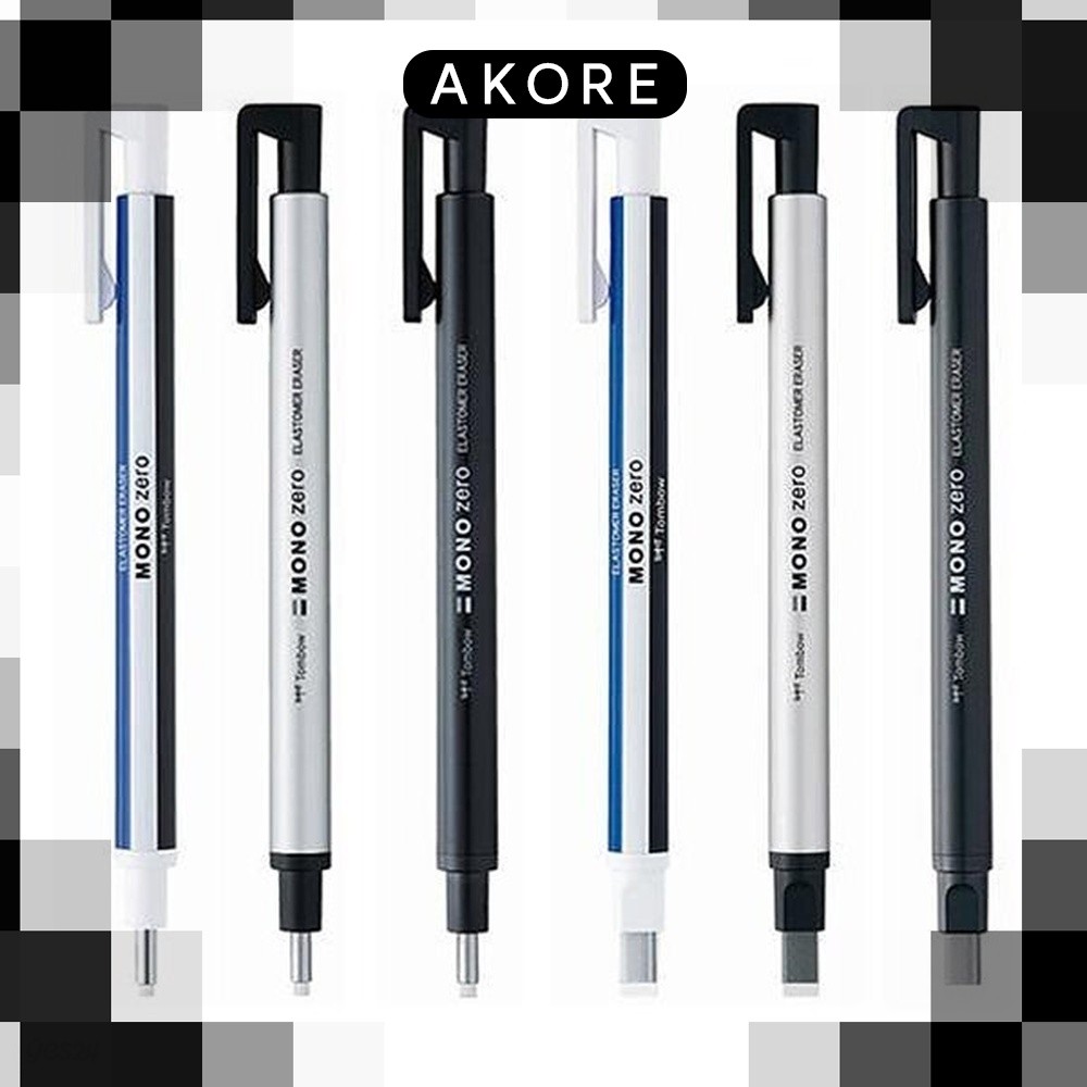Tombow tombow mono Stick / zero eraser pen Round / Squared Tip [made in japan] หมึกเติม 0.5mm tombow