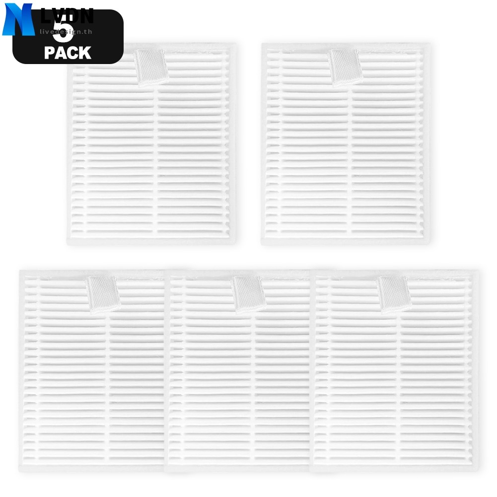 [LVDN] สําหรับ Roborock สําหรับ Q7 M5 / สําหรับ Q7 M5 + ตัวกรองล้างทําความสะอาดได้ 5 แพ็ครวม