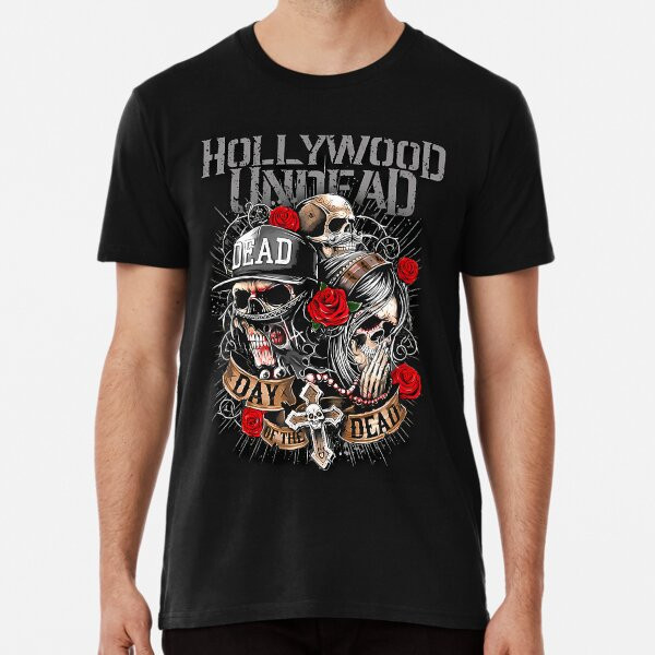 เสื้อยืดพรีเมียม Hollywood Undead