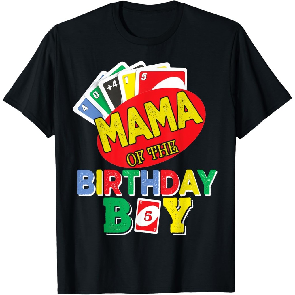 Mama Of The Uno Birthday Uno, เสื้อยืดวันเกิด 5Th