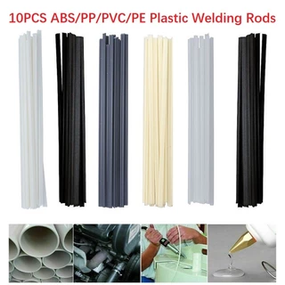 10 ชิ้นแท่งเชื่อมพลาสติกกันชนซ่อม ABS/PP/PVC/PE Sticks 200 มม.เครื่องมือช่างเชื่อม