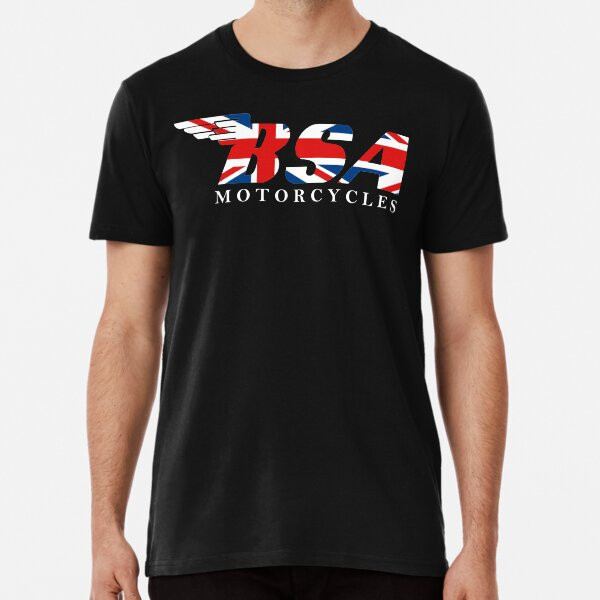 Bsa Uk Flag Logo T-Shirt Best T-Shirt Funny Gif New Hot