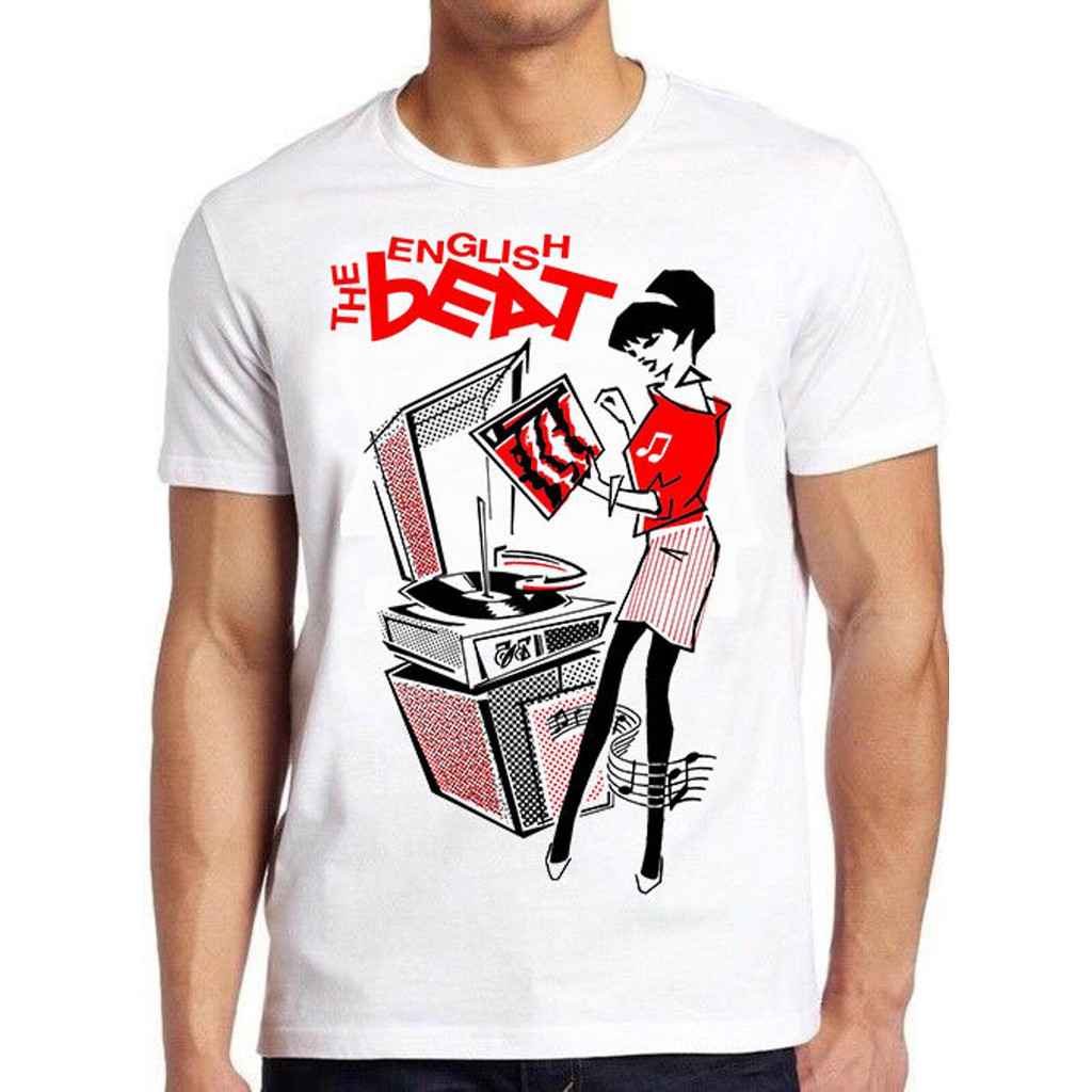 The English Beat T Shirt Girl 2 Tone Ska Cool Gift Tee