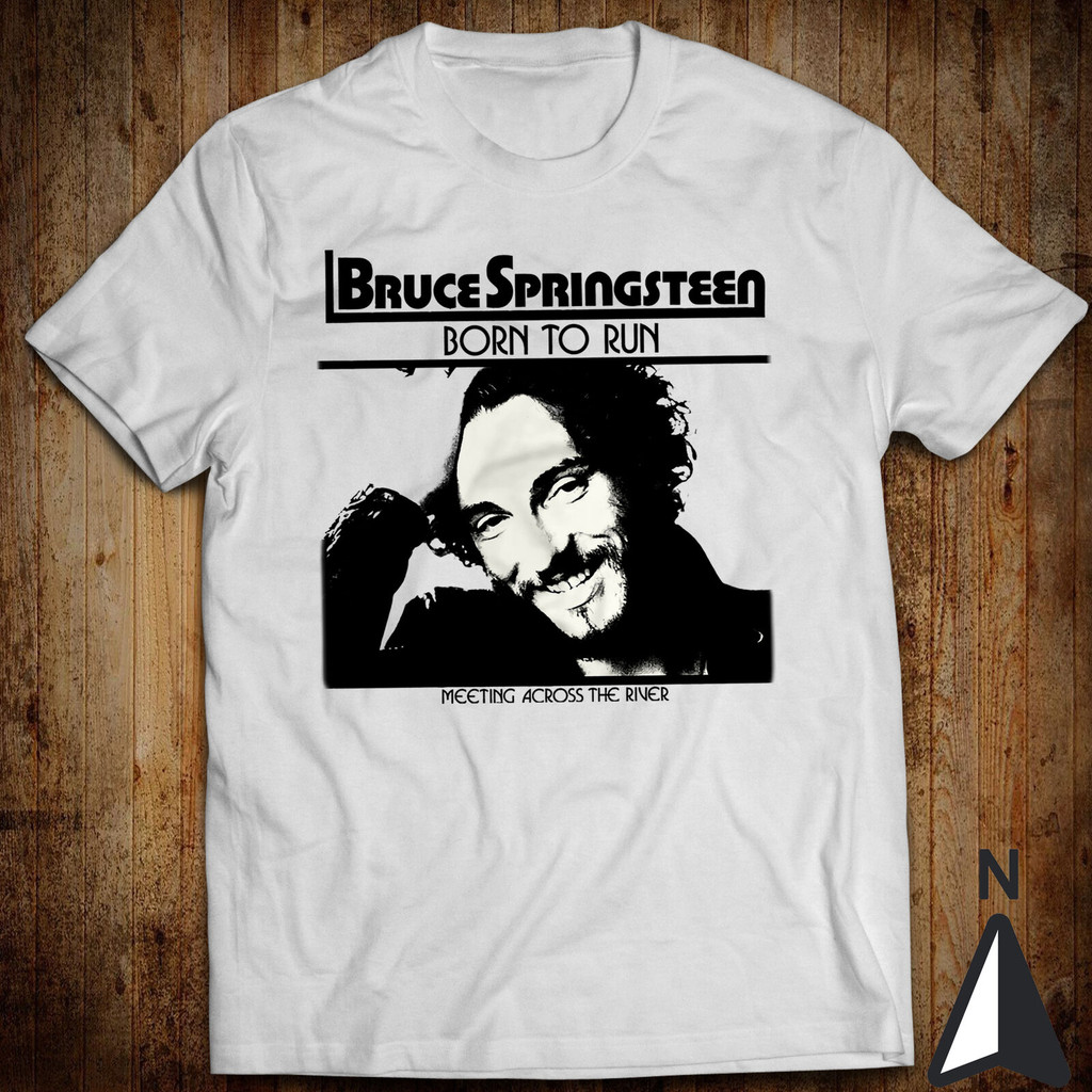 Born to Run Bruce Springsteen เสื้อยืด Thunder Road Tenth Avenue Freeze-Out