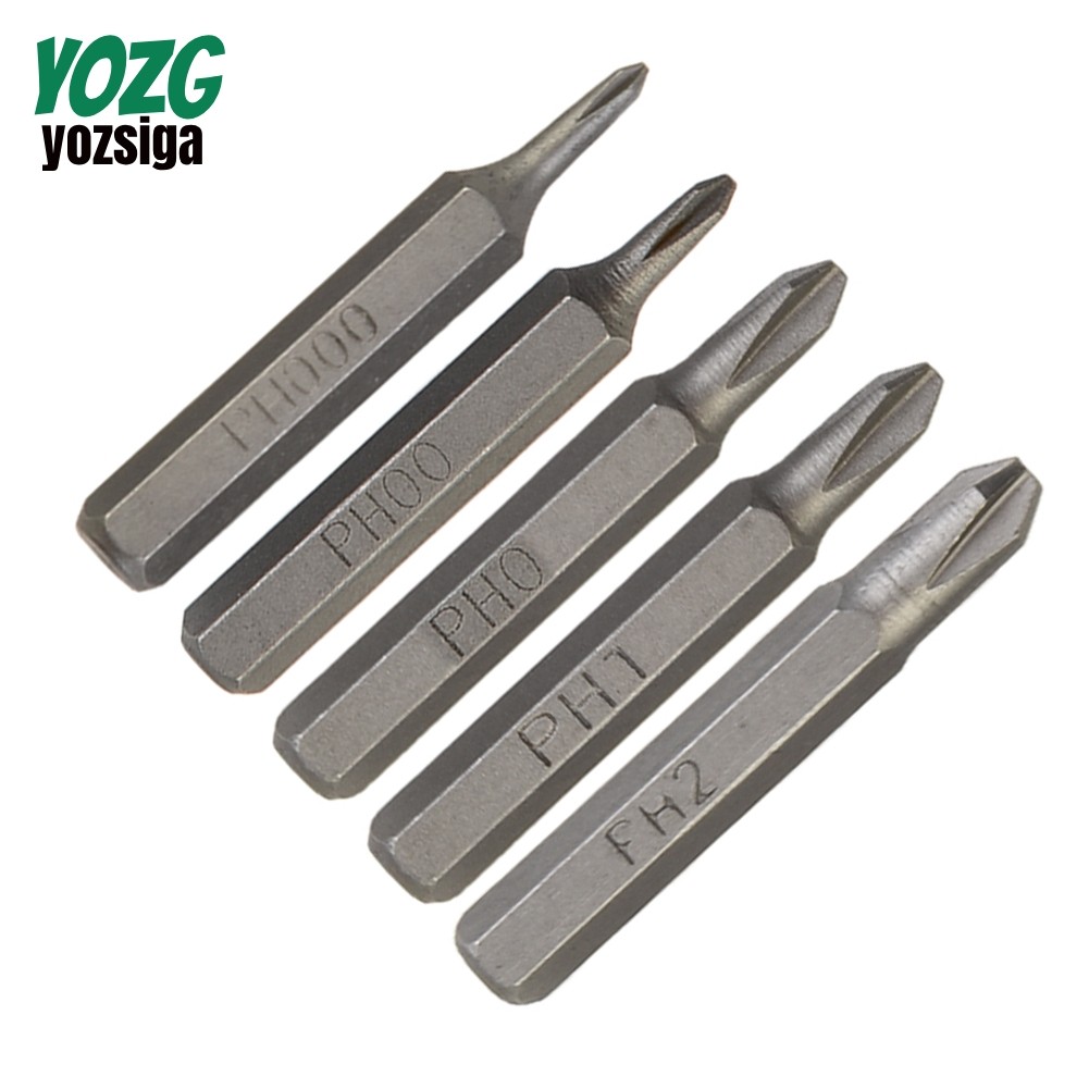 H4 28 มม.ไขควงบิต PH0000 PH000 PH00 PH0 PH1 PH2 4 มม.Hex Shank