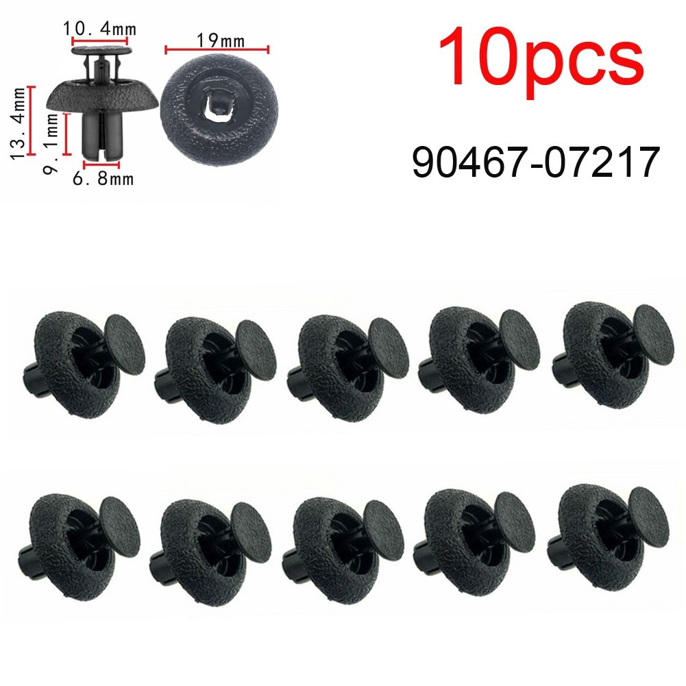 [ขายร้อน] 10x สําหรับ LEXUS LS460 LS460L RX350 RX450H ฝาครอบเครื่องยนต์คลิปรองรับหม้อน้ํา