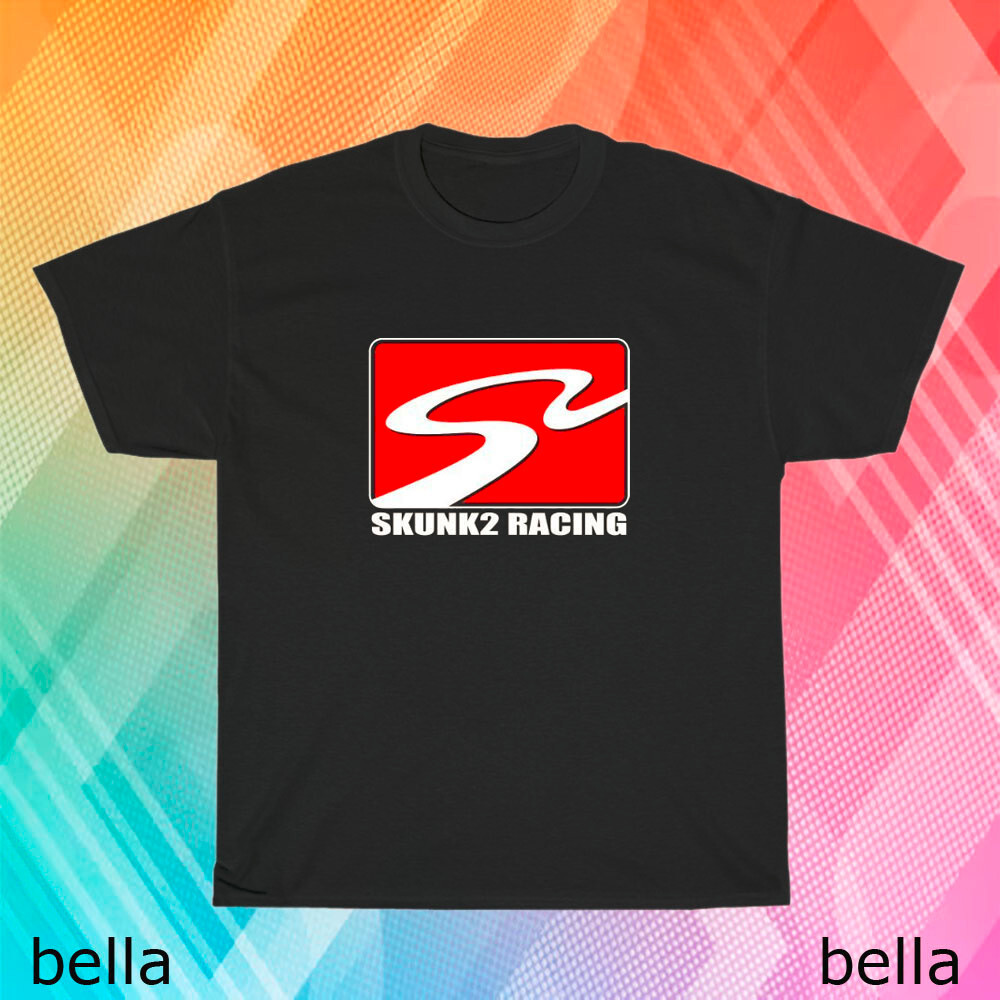 เสื้อยืดโลโก้ Skunk2 Racing Fun Size S ถึง 5XL