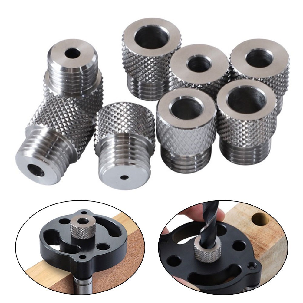 [BETL] 1PC 3-10mm บูชแขนเจาะ M14 Dowelling Jig Wood Punching Guide Locator