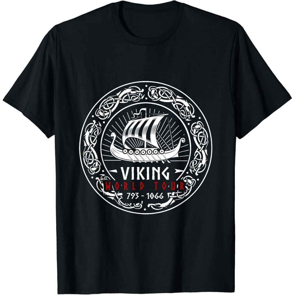 เสื้อยืดของขวัญธีม Vikings World Tour