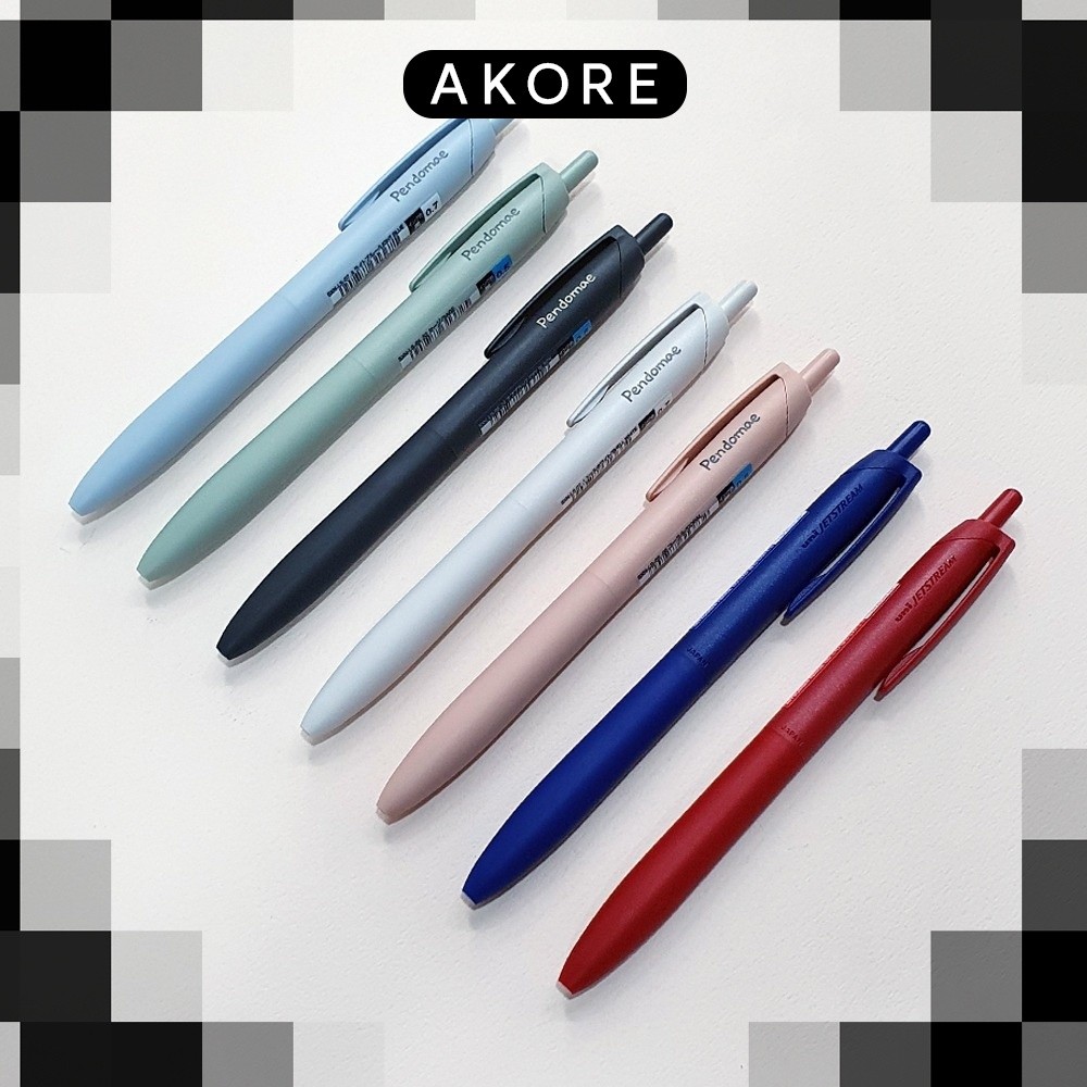 Uni jetstream lite touch ink pen 0.5mm, 0.7mm [made in japan] 0.5 1pcs 0.7 uni jetstream, lite touch, ปากกาหมึก, made in japan, 0.5mm