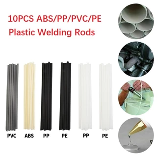 10 ชิ้นแท่งเชื่อมพลาสติกกันชนซ่อม ABS/PP/PVC/PE Sticks 200 มม.เครื่องมือช่างเชื่อม