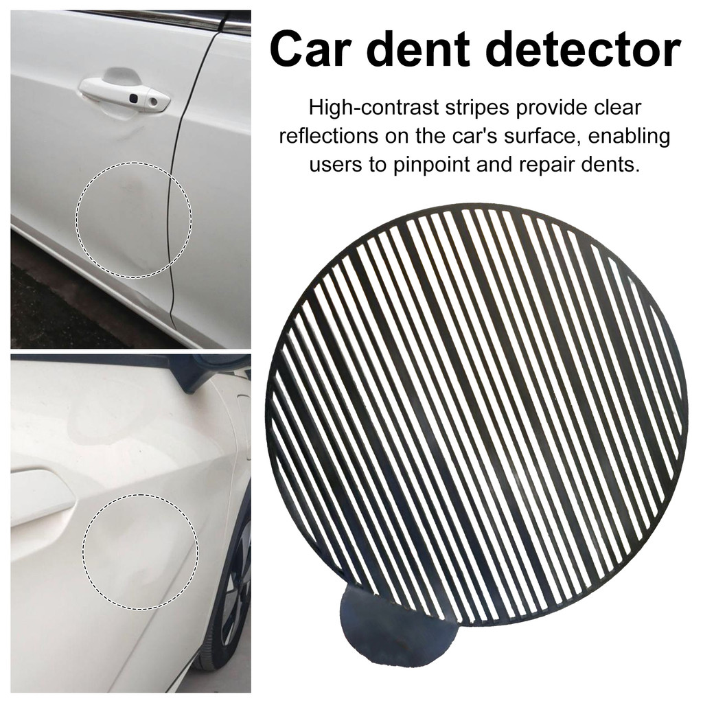Gzmj รถ Dent Detector Board พร้อมที่จับ 3D พิมพ์ยานยนต์ Dent Detection Striped Board มือถือ Dent Rem