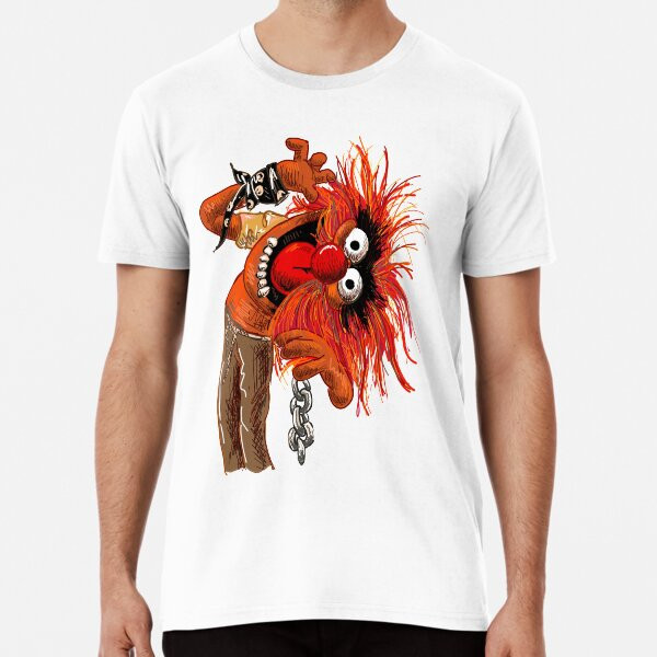 เสื้อยืดพิมพ์ลายสัตว์ Muppets