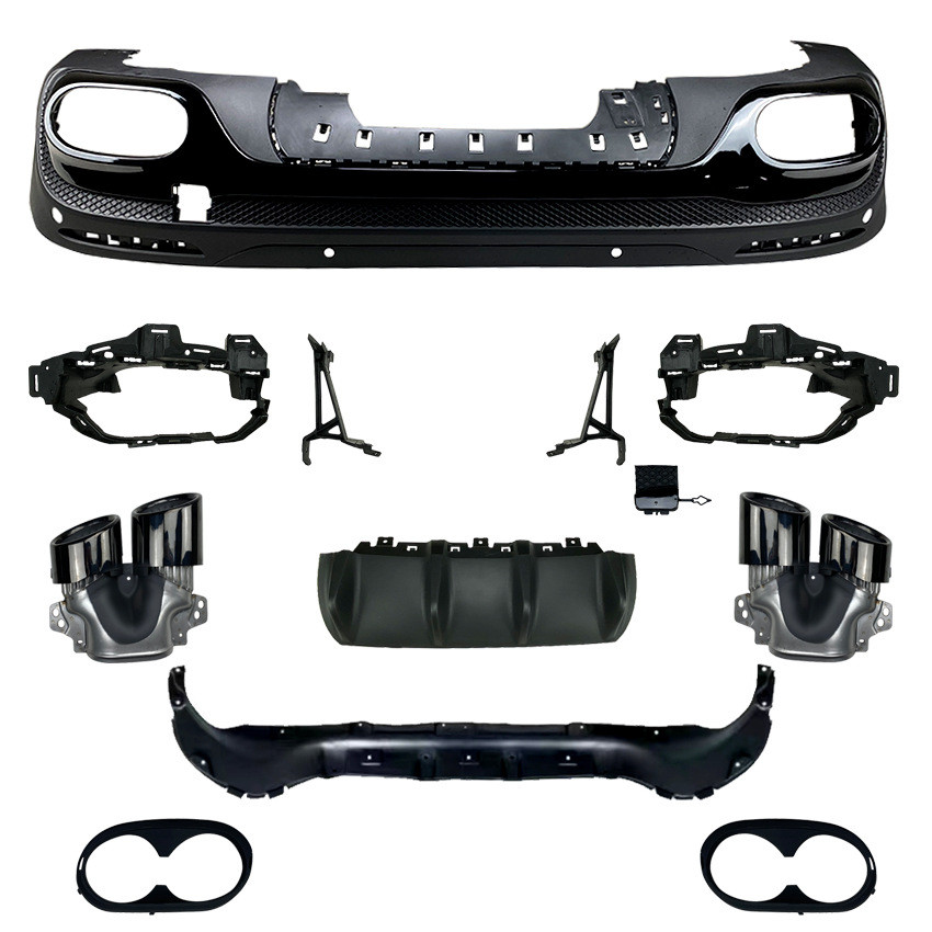 เหมาะสําหรับ Benz GLB X247 GLB180 200 ดัดแปลง GLB35 GLB45 AMG ด้านหลัง Lip Tail คอการปรับเปลี่ยน