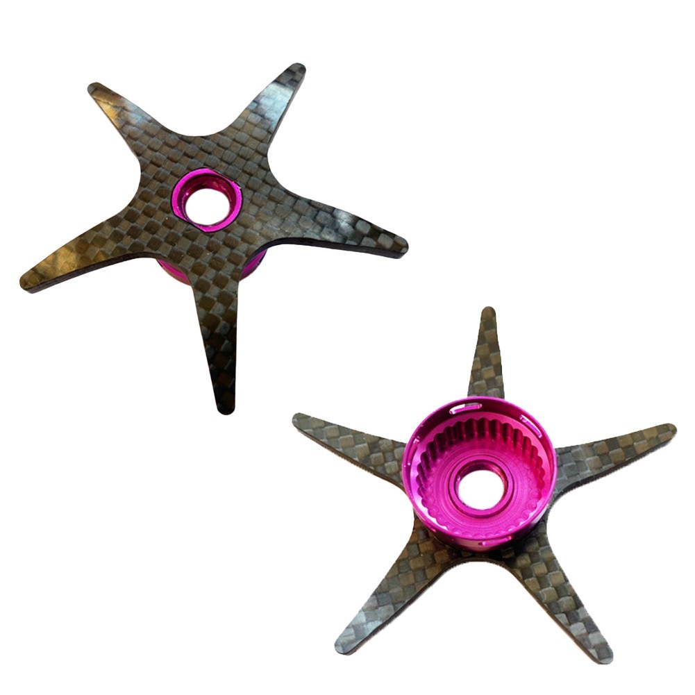 LALAModification สําหรับ ABU B3B4P3P4 ล้อหยดน้ํา Carbon Five star Drag เบรค