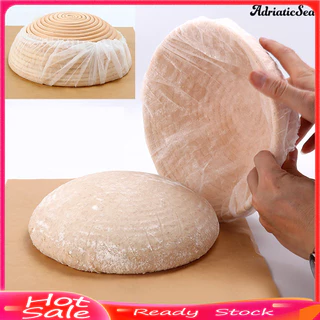 [COD]✰Banneton ขนมปัง Proofing ตะกร้า Liner ผ้าเกรดอาหาร Non-Stick Dough Liner สําหรับ Sourdough ชามขนมปังนํากลับมาใช้ใหม่ยืดหยุ่น