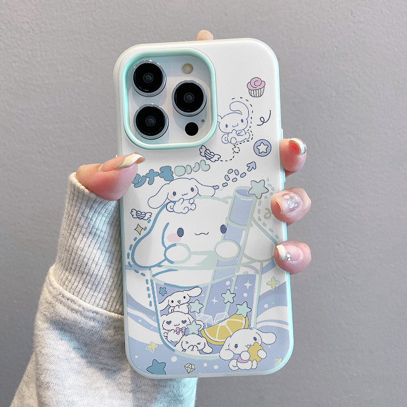 เคสซินนามอนโรล Hellokitty สำหรับ iPhone 16 15 14 13 12 11 Pro Plus Max TPU กันกระแทก ป้องกันกล้อง กันกระแทก ปกกล้อง GDK ราคา ถูกที่สุด ดีลบีเคเค รูปภาพหลัก