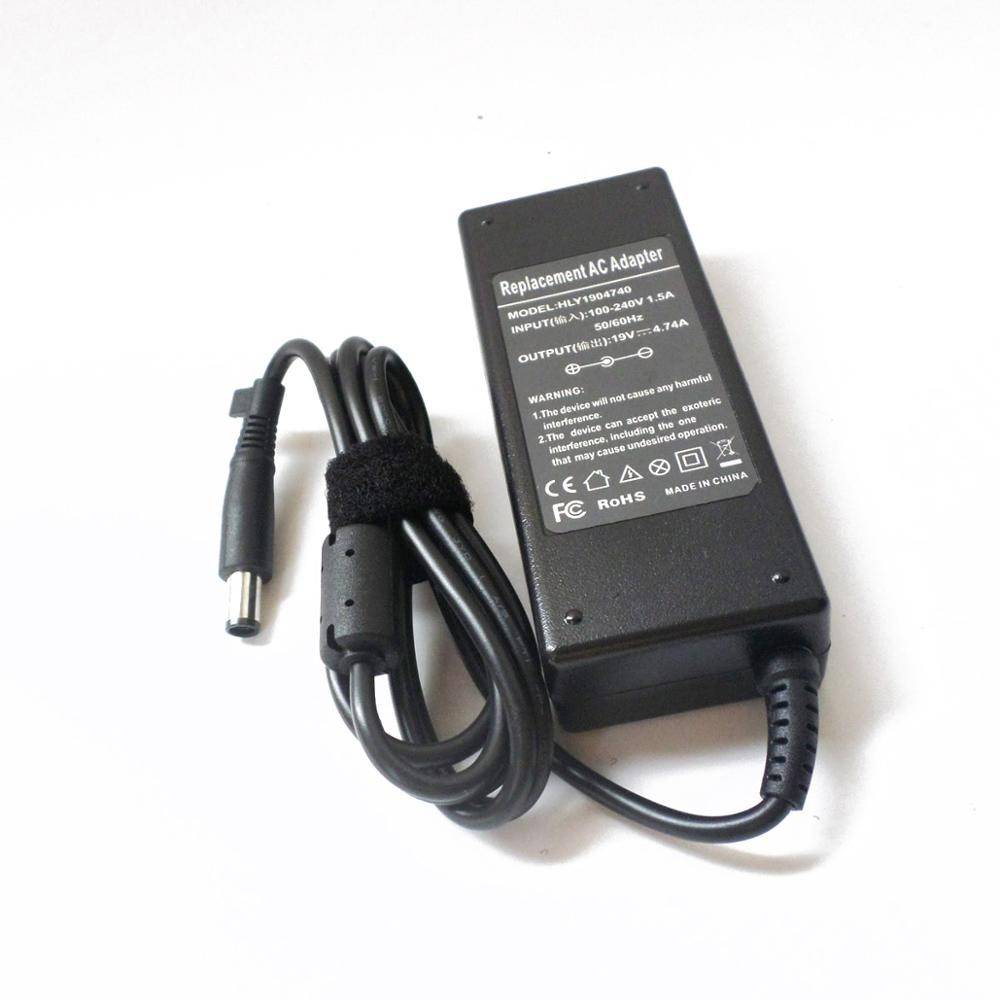 19V 4.74A อะแดปเตอร์ AC สําหรับ HP Compaq 2730p 2740p 6510b 6515b 6530b 6531s 6535b 6535s 8710w 8730