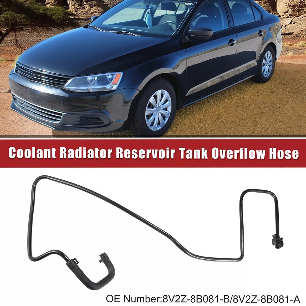 SMT รถ Coolant หม้อน้ําอ่างเก็บน้ําท่อถังสําหรับ Ford Fiesta 2011-2019 8V2Z-8B081-B