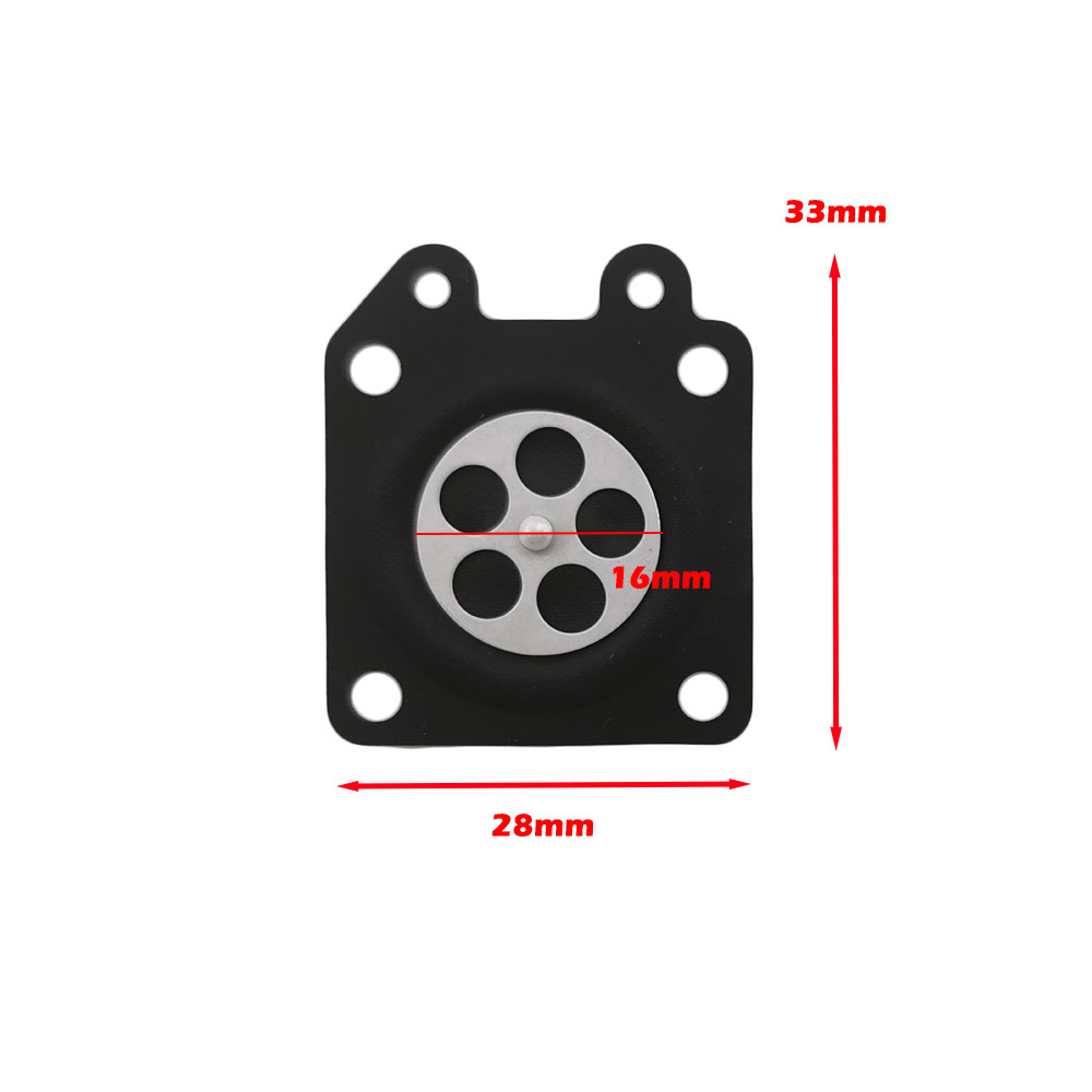 10pcs คาร์บูเรเตอร์ Metering ไดอะแฟรมสําหรับเครื่องยนต์เบนซิน Walbro 95-526 95-526-9 95-526-9-8 WA WT WTA Carb ไดอะแฟรมเมตร - รูปที่ 4
