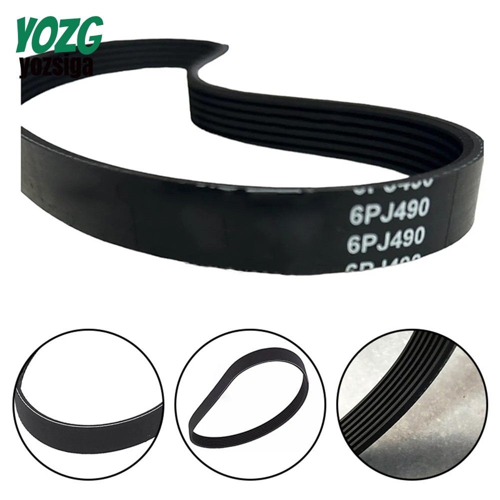 6PJ490 สายพานไดรฟ์เมตริก Imperial สําหรับเครื่องตัดหญ้า Qualcast Sovereign