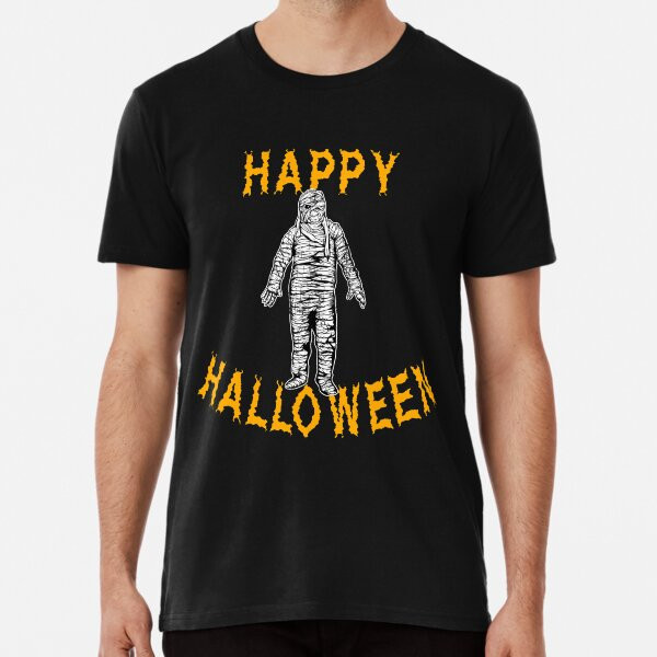 Mummy Halloween Holiday T Shirt เสื้อยืดที่ดีที่สุด