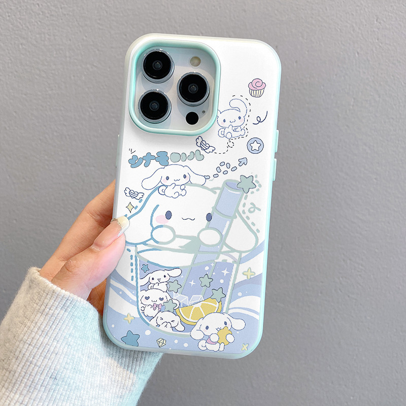 เคสซินนามอนโรล Hellokitty สำหรับ iPhone 16 15 14 13 12 11 Pro Plus Max TPU กันกระแทก ป้องกันกล้อง กันกระแทก ปกกล้อง GDK ราคา ถูกที่สุด ดีลบีเคเค แกลเลอรีภาพที่ 2