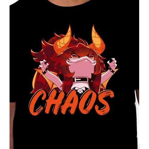 เสื้อยืด Vshojo Zentreya Chaos สำหรับผู้ชาย ใหม่และขายดี