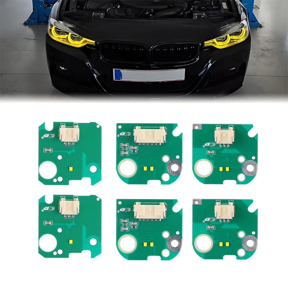 บอร์ด LED DRL สีเหลืองสําหรับ BMW F30 F31 LCI 330i 340i 320i 328i 2015-2018