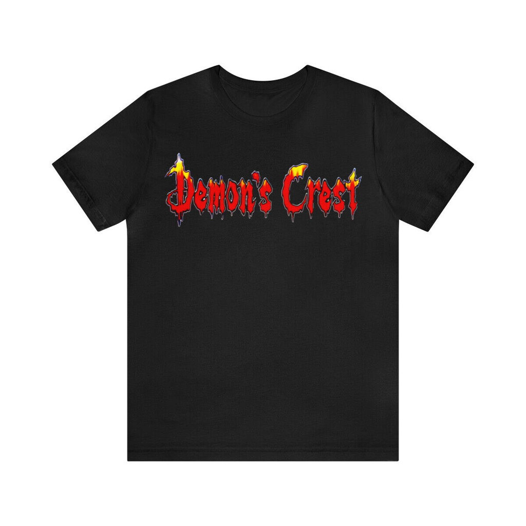 DemonS Crest Snes Retro Style 90S Video Game Pixel Art T Shirt