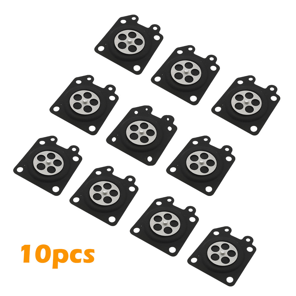 10pcs คาร์บูเรเตอร์ Metering ไดอะแฟรมสําหรับเครื่องยนต์เบนซิน Walbro 95-526 95-526-9 95-526-9-8 WA WT WTA Carb ไดอะแฟรมเมตร