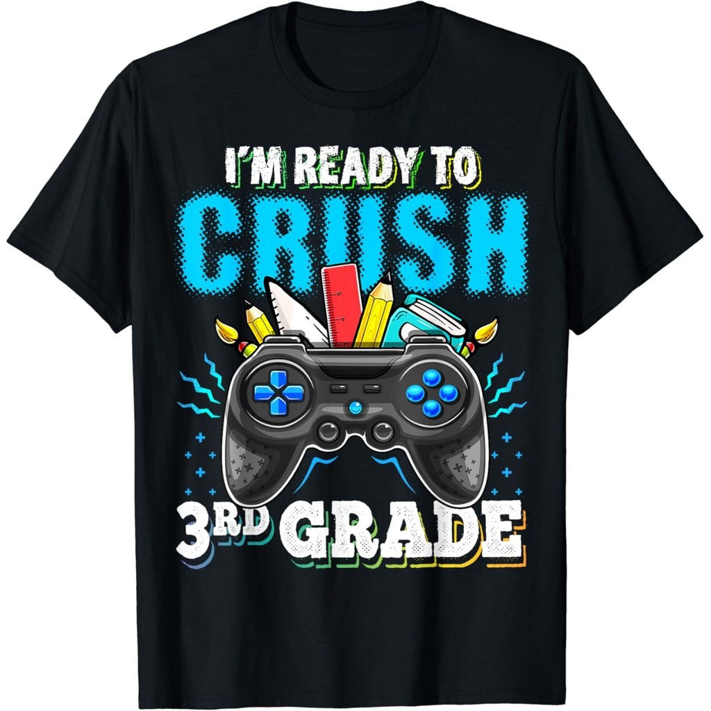 I_M To Crush 3Rd Grade Back To School Video Game เสื้อยืด