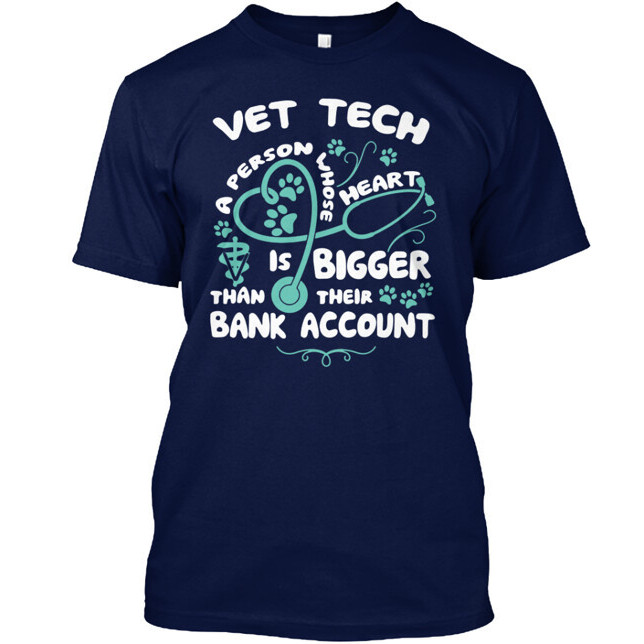 เสื้อยืด VET TECH Made in USA ไซส์ S ถึง 5XL