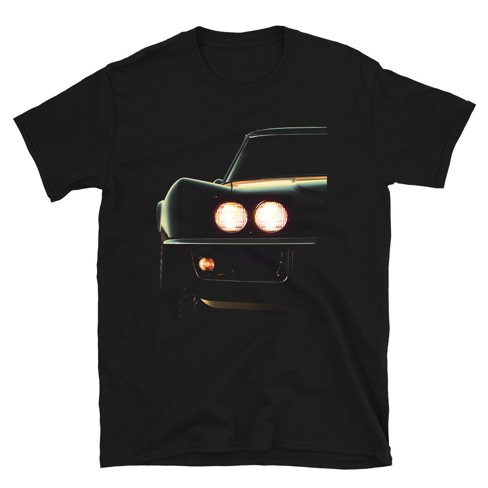 เสื้อยืด Chevrolet Corvette C3 Series Stingray 69 ในสไตล์รถแข่ง