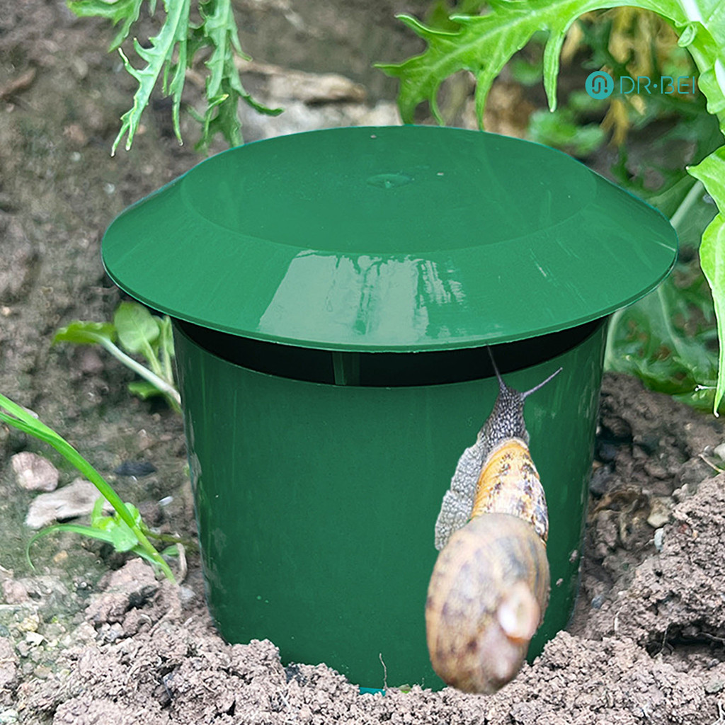 DR.BEI Garden Snail Trap Reusable Snail Catcher Slug Cage Farm Protector Pest เหยื่อสถานีสําหรับพืชป