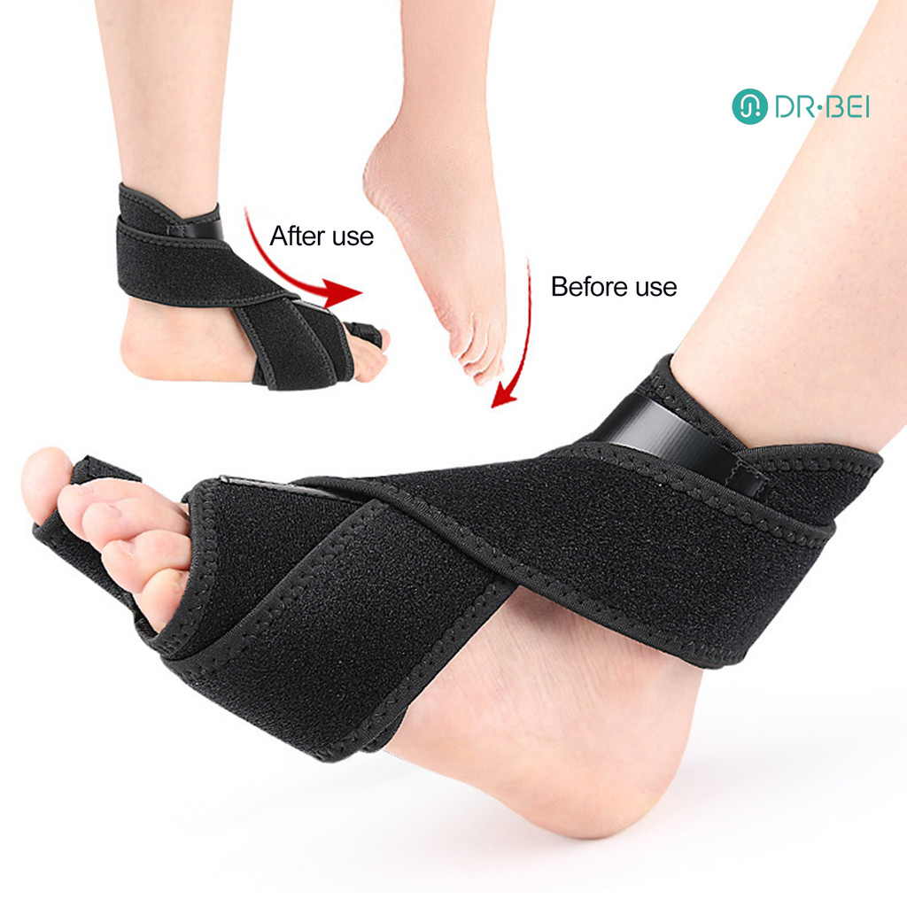 DR.BEI AFO Foot Drop Brace ข้อเท้าเท้า Orthosis สําหรับซ้าย/ขวาปรับเท้าสนับสนุน Stabilizer สําหรับ Plantar Fasciitis